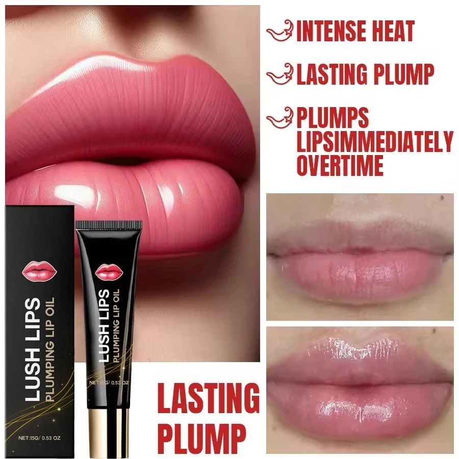 Lip Plumper Oil Instantly Volumising Increase Lip Elasticity Long-lasting Moisturize Lip Plumper Gloss Sexy Beauty Makeup - Image 11