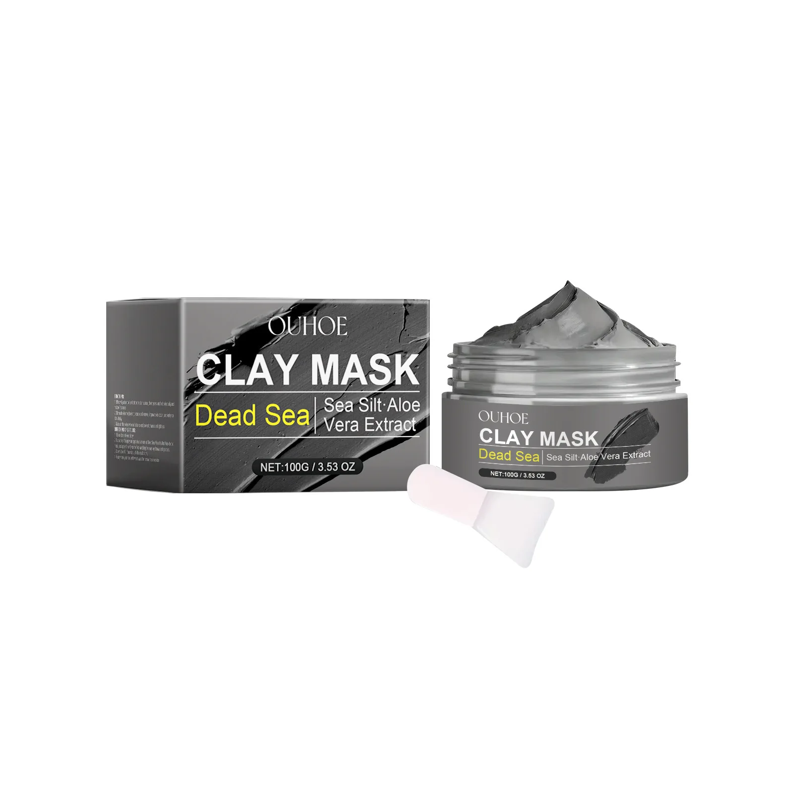 Deep Cleansing Face Mask Dead Sea Mud Brightening Facial Hydrating Oil Control Soothing Skin Repair Acne Blackhead Remover Mask - Image 8