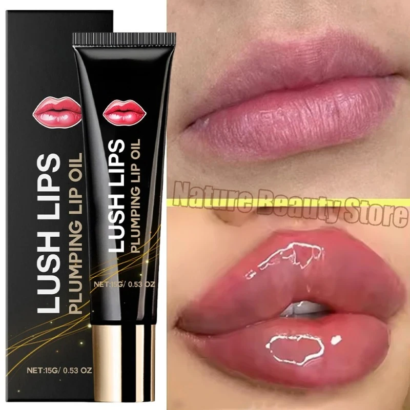 Lip Plumper Oil Instantly Volumising Increase Lip Elasticity Long-lasting Moisturize Lip Plumper Gloss Sexy Beauty Makeup - Image 8