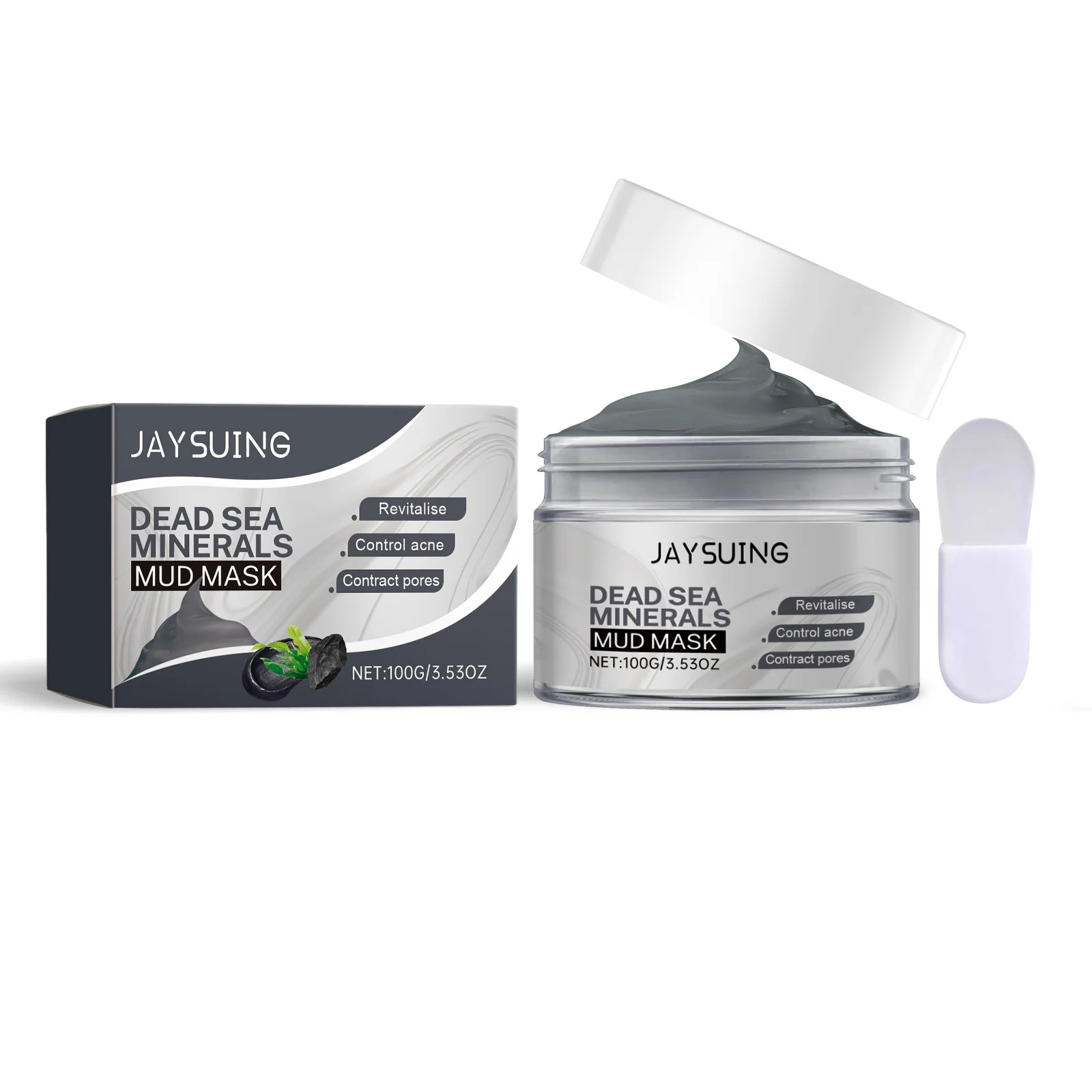 Deep Cleansing Face Mask Dead Sea Mud Brightening Facial Hydrating Oil Control Soothing Skin Repair Acne Blackhead Remover Mask - Image 11