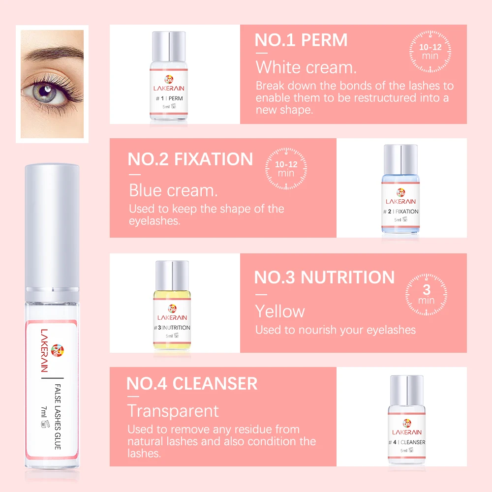 Brow Lift Kit Professional Eyelash Lifting Lamination Lashes Beauty Treatment Salon Semi-permanent Machine Laminated Eyebrow Kit - Image 3