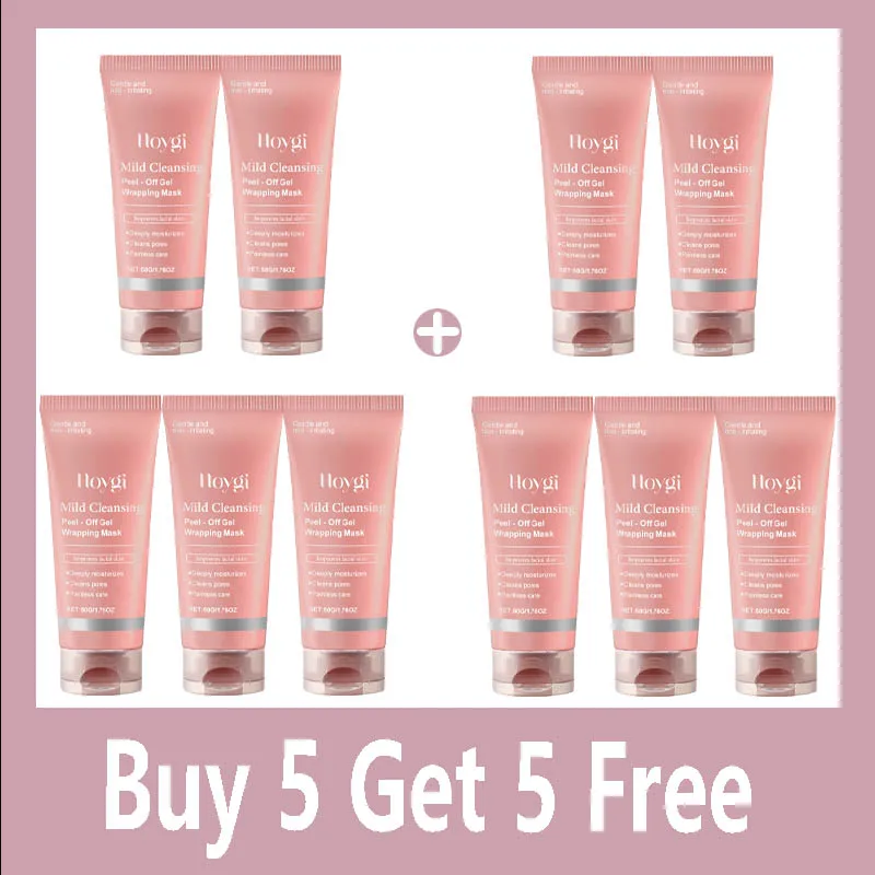 Deep Cleansing Mask Blackhead Remover Tear Pull Face Masks Moisturizing Oil Control Shrink Pore Improve Rough Skin Mud Mask - Image 9