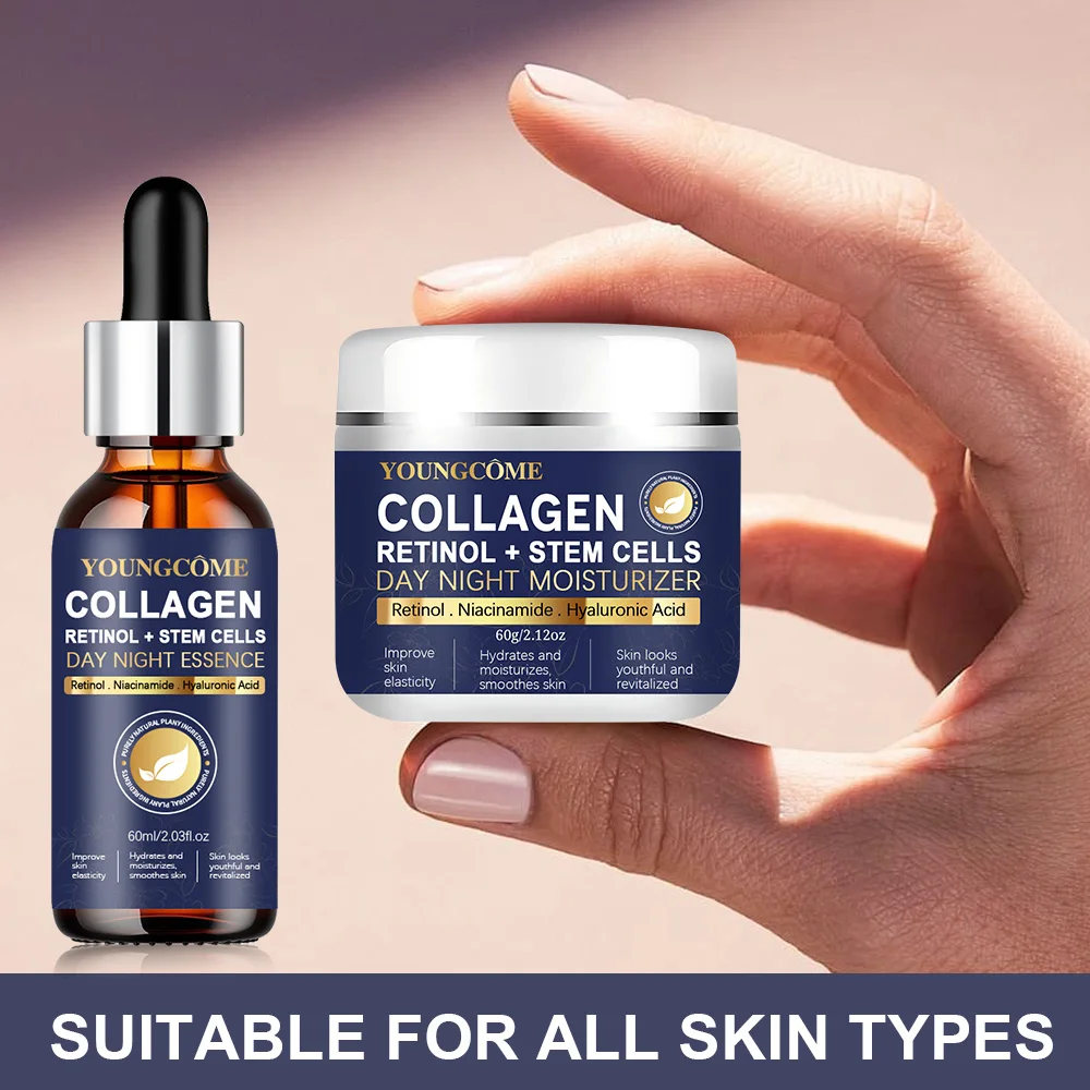 YOUNGCOME Neck and face set night cream for women anti aging retinol Anti Aging Face Lifting Nourishing Repair Collagen - Image 6