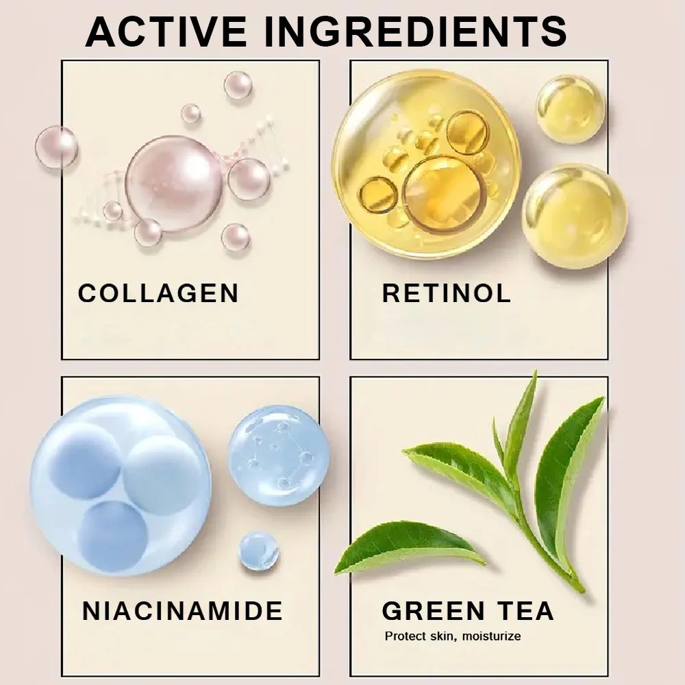 YOUNGCOME Neck and face set night cream for women anti aging retinol Anti Aging Face Lifting Nourishing Repair Collagen - Image 2