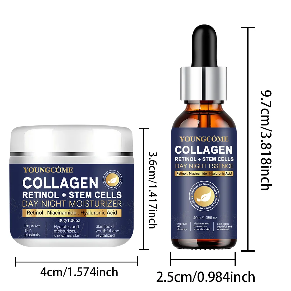 YOUNGCOME Neck and face set night cream for women anti aging retinol Anti Aging Face Lifting Nourishing Repair Collagen - Image 7