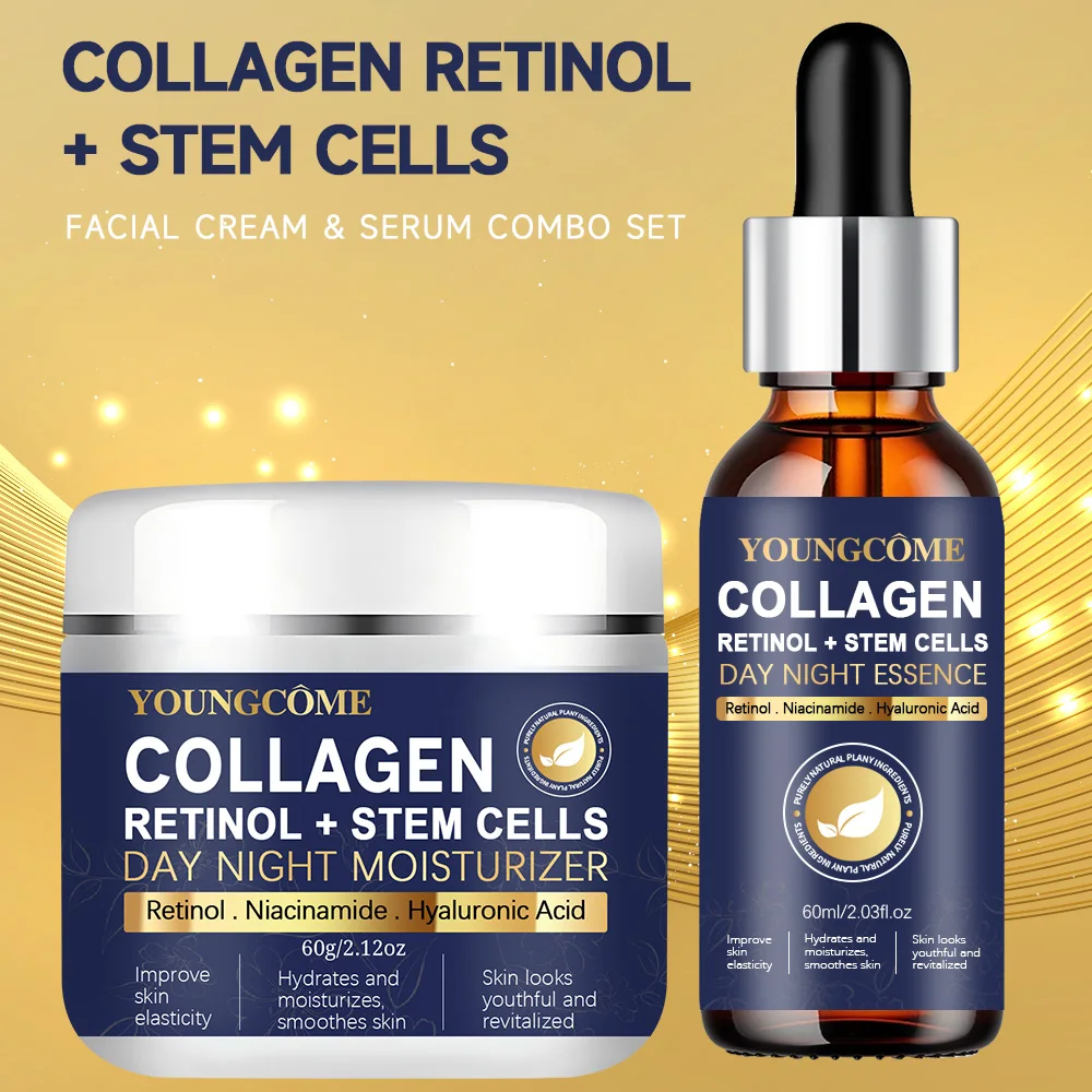YOUNGCOME Neck and face set night cream for women anti aging retinol Anti Aging Face Lifting Nourishing Repair Collagen - Image 3