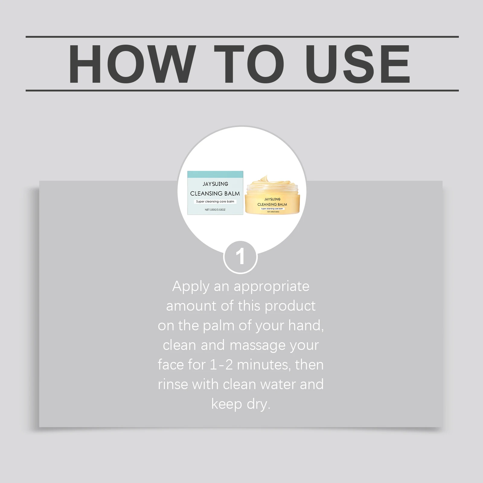 Rejuvenating Face Cleanser Deep Cleansing Remove Impurities Oil Nourishes Soothes Skin Gentle Non-irritating Face Cleansing Balm - Image 5