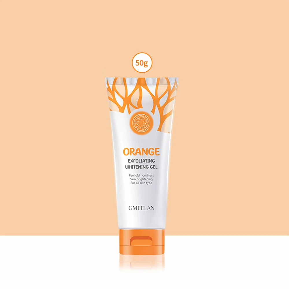 Orange Exfoliating Gel Dead Spot Remover Brighten Peeling 50g Gentle Repair Scrub Whiten Hydrating Moisturizer Korean Skin Care - Image 2