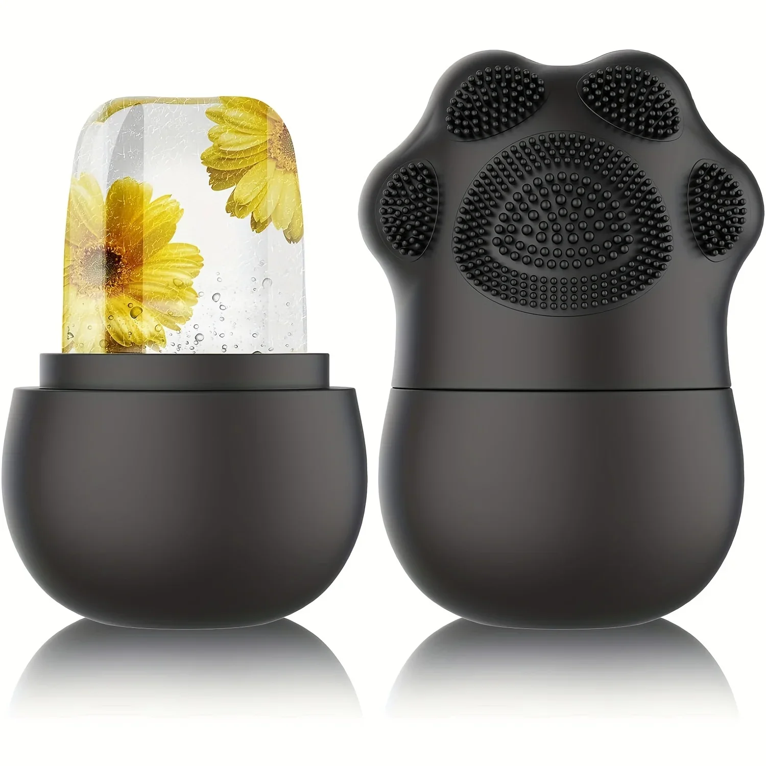 Facial Ice Roller for Skin Care - Reduce Eye Puffiness and Massage Face - Silicone Beauty Tool for Women - Image 2